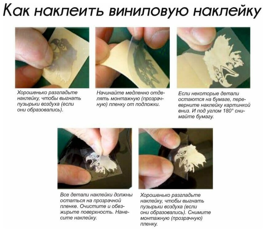 Наклейка виниловая на деку гитары "Двойной череп" — фото 1