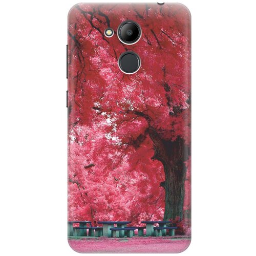 фото Re:paчехол - накладка artcolor для honor 6c pro с принтом "чудесное дерево"