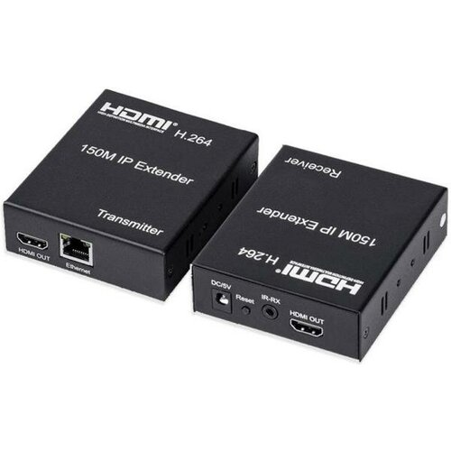 Удлинитель HDMI ORIENT VE046 черный аксессуар orient ve045 удлинитель hdmi до 60m 30905
