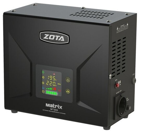 Источник бесперебойного питания ZOTA Matrix WT300, 300 Вт, 12В