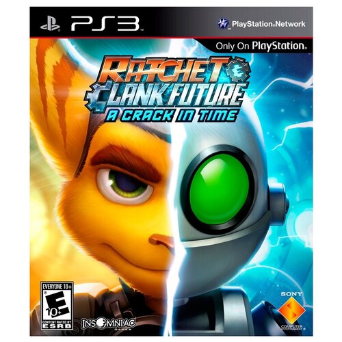 Игра Ratchet & Clank: A Crack in Time Essentials для PlayStation 3 ratchet and clank qforce full frontal assault русская версия ps3