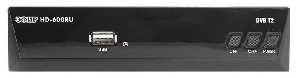 Ресивер DVB-T2 СИГНАЛ Эфир HD-600RU, черный [20200] - фото №8