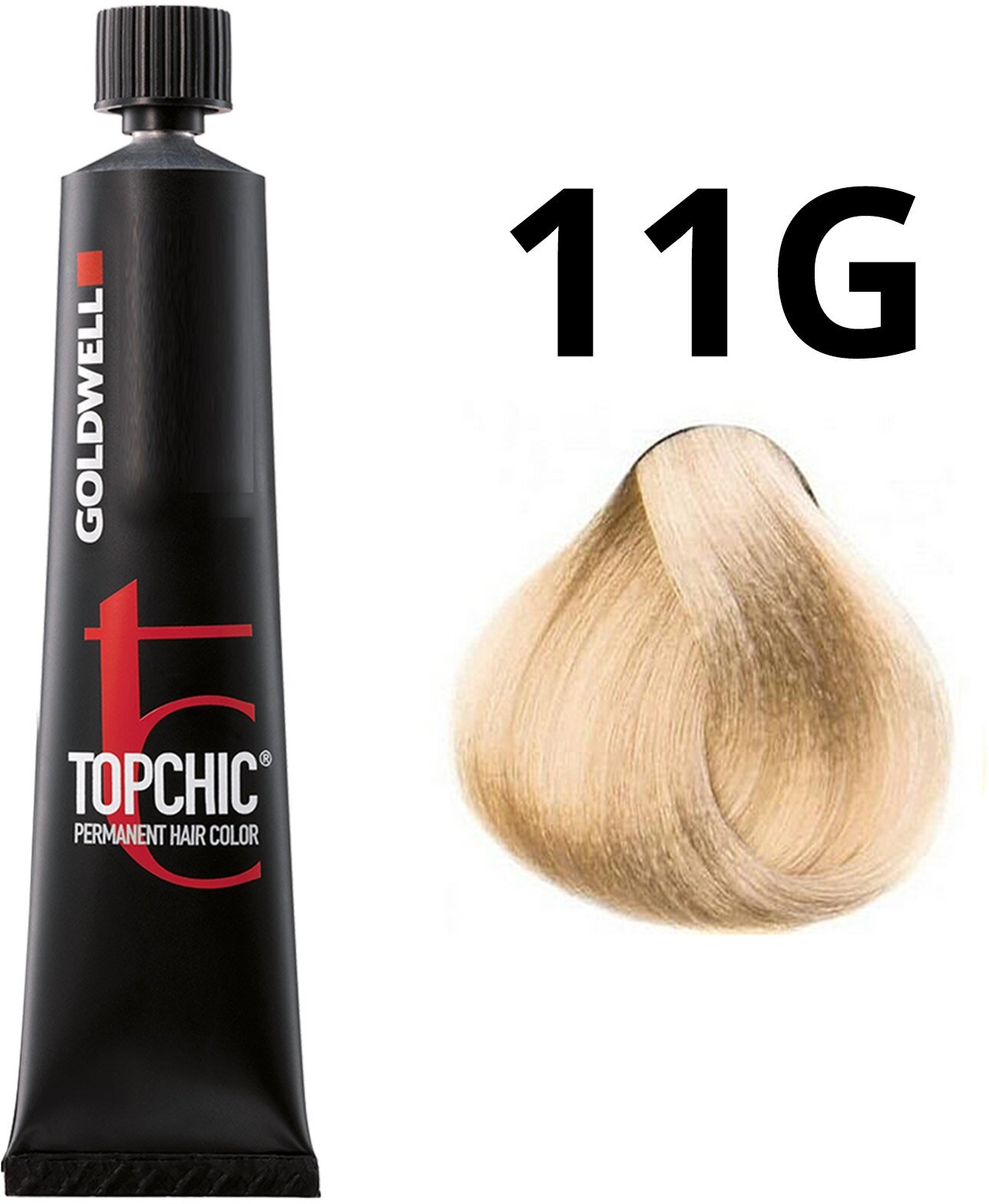 Goldwell Topchic - Краска для волос 11G светлый золотистый блондин 60 мл