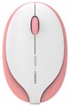 Беспроводная компактная мышь Visenta ISpoon Wireless Mouse White-Pink USB