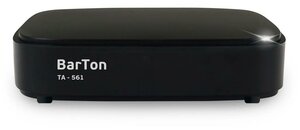 TV-тюнер (ресивер/приставка) BarTon TA-561 DVB-T2, HDMI, USB, Jack3,5-3RCA в/к, пр-во РФ