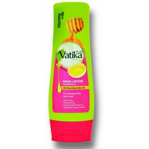 Кондиционер для волос Dabur VATIKA Naturals Repair & Restore, исцеление и восстановление, 200 мл