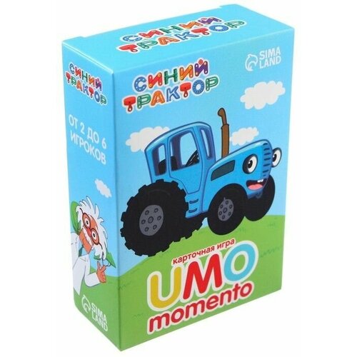 Карточная игра UMO momento, Синий трактор карточная игра umo momento синий трактор