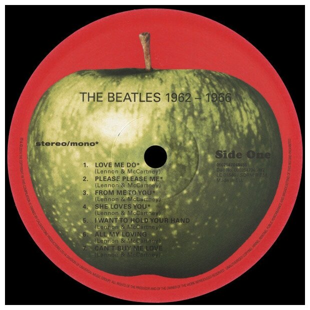 The Beatles 1962-1966 (Remastered) Виниловая пластинка - фото №3
