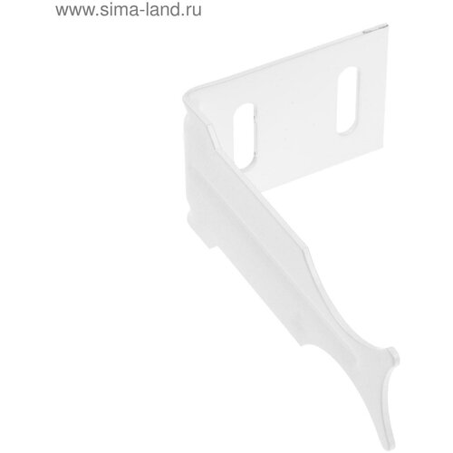 Кронштейн для радиатора ИС030108 угловой универсальный усиленный белый 560₽