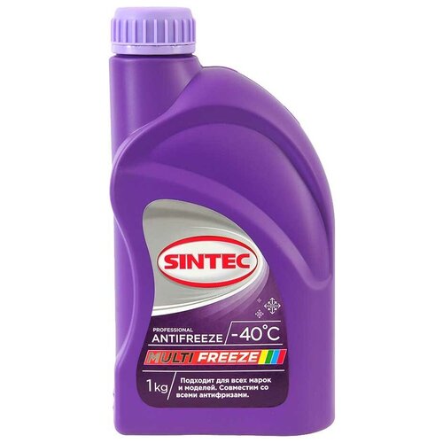SINTEC Антифриз SINTEC MULTIFREEZE универсальный фиолетовый 1 кг 800533