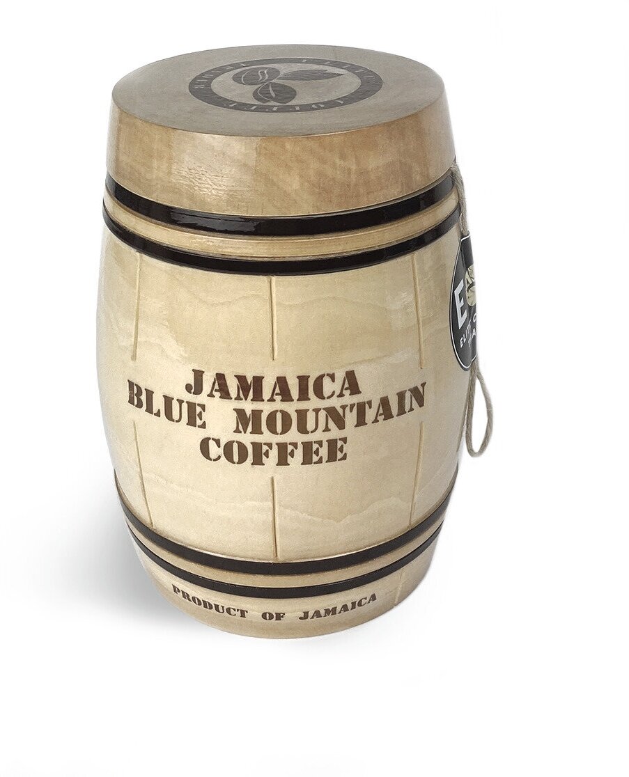 Кофе Elcotrader в зёрнах Ямайка Блю Маунтин в бочонке, 200 г. оригинальный подарок