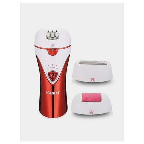 Эпилятор 3 в 1 Immortality is First KM-1107-A/встроенный литий-ионный аккумулятор