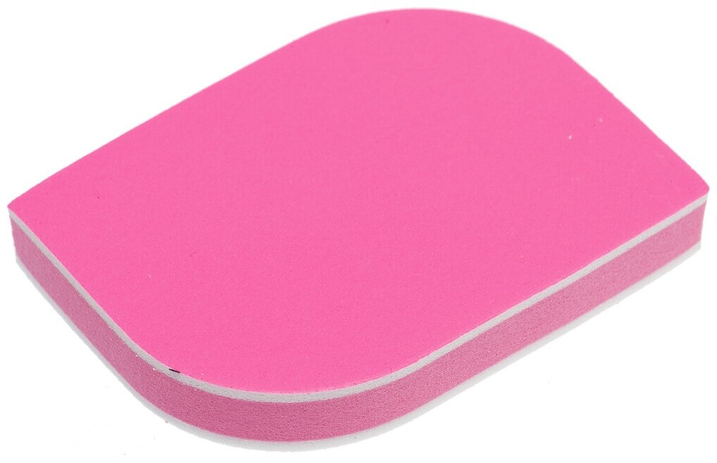 Dewal Beauty брусок полировочный мягкий 2 в 1 (400/1200 гр), цвет розовый (QSB-08P)