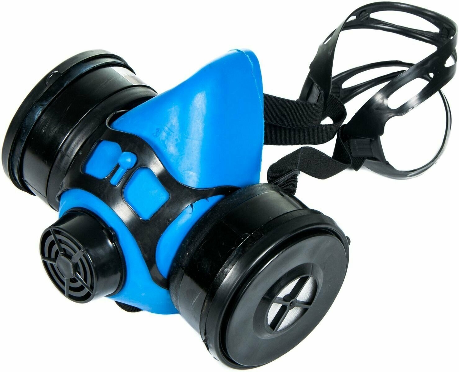 фото Полумаска изолирующая "Исток 300-400" с 2-мя сменными фильтрами