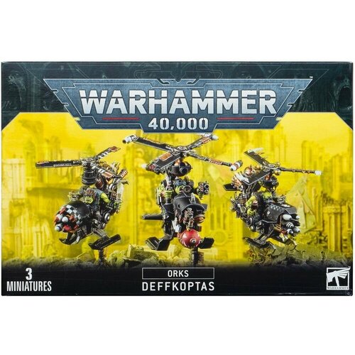 миниатюры warhammer 40000 games workshop combat patrol orks Миниатюры для настольной игры Games Workshop Warhammer 40000: Orks Deffkoptas 50-58