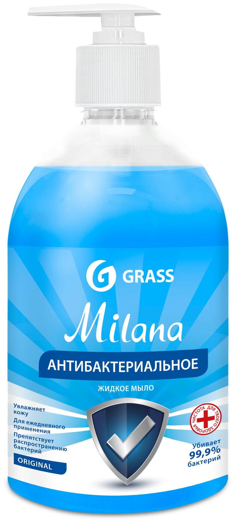 Мыло жидкое антибактериальное "Milana Original" 500 мл