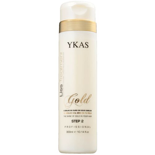 Состав для кератинового выпрямления YKAS Gold 300 мл