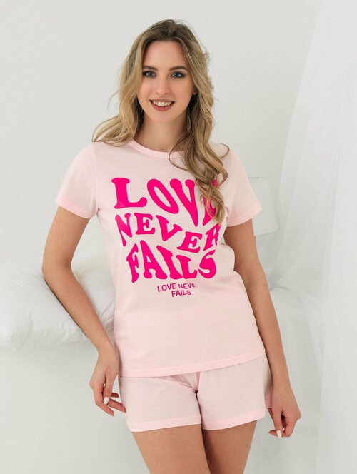 Пижама MonteSleep, размер 50, розовый