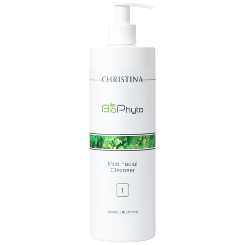 Christina гель для умывания Bio Phyto Mild Facial Cleanser, шаг 1, 500 мл