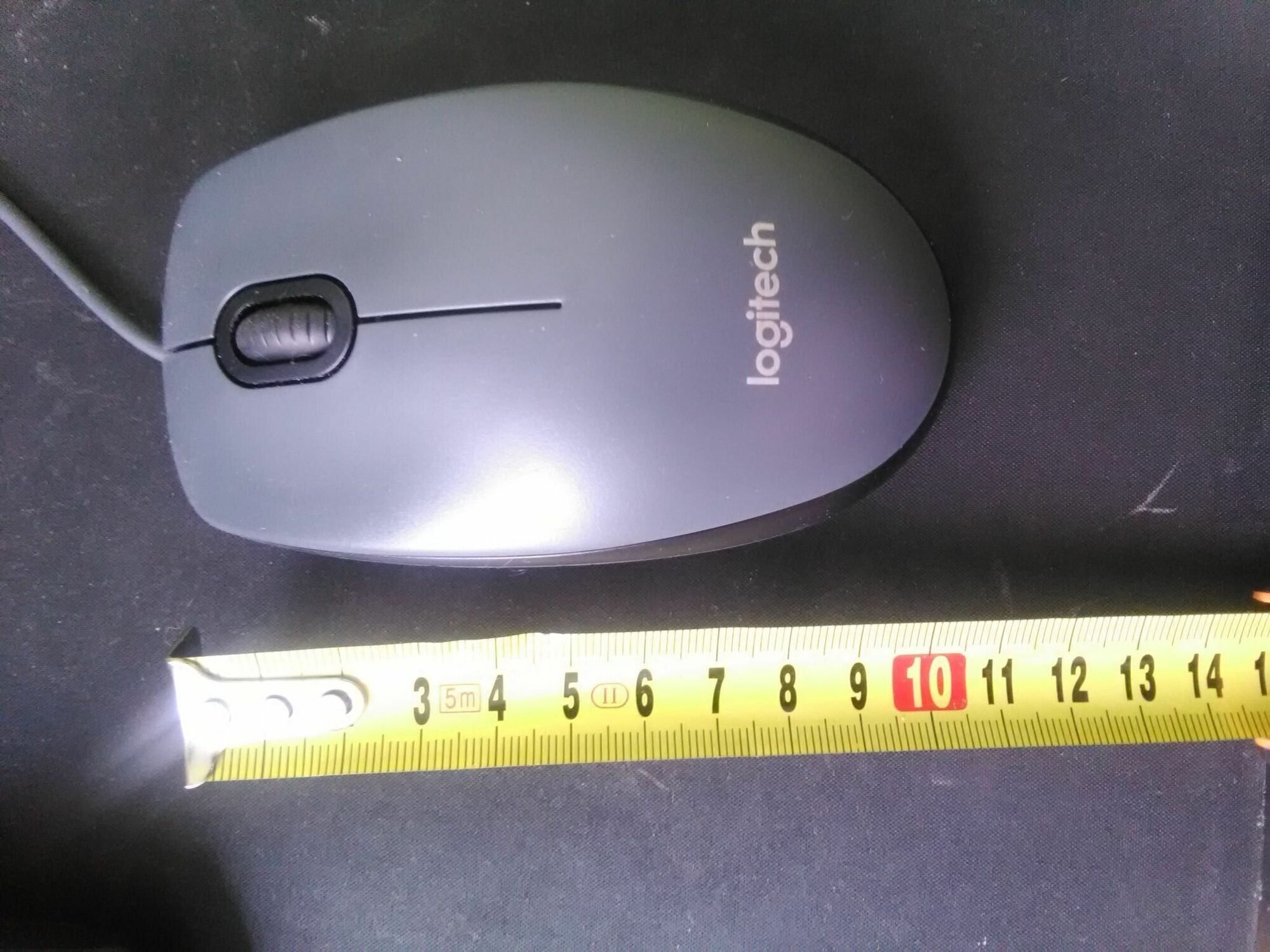 Мышь Logitech M90 Black (черная,оптическая, 1000dpi, USB, 1.8м) (арт. 910-001970, M/N: M-U0026) - фото №14