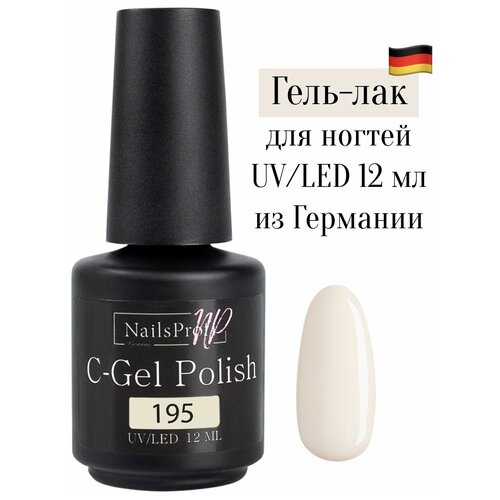 NailsProfi Гель-лак C-Gel Polish, 12 мл, 195