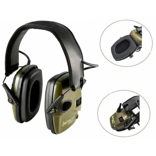 Наушники тактические с шумоподавлением Howard Leight Impact Sport 299000₽