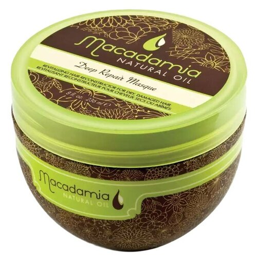 Macadamia Natural Oil: Маска восстанавливающая с маслом арганы и макадамии (Deep Repair Masque), 236 мл