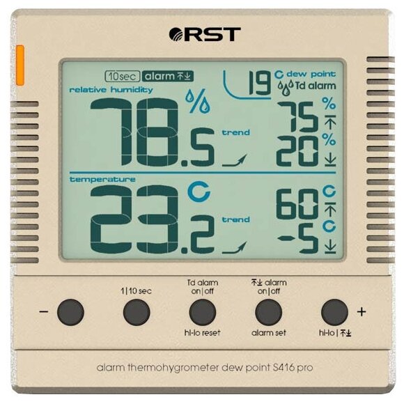 RST 02416 Цифровой термогигрометр (гигрометр психрометрический)