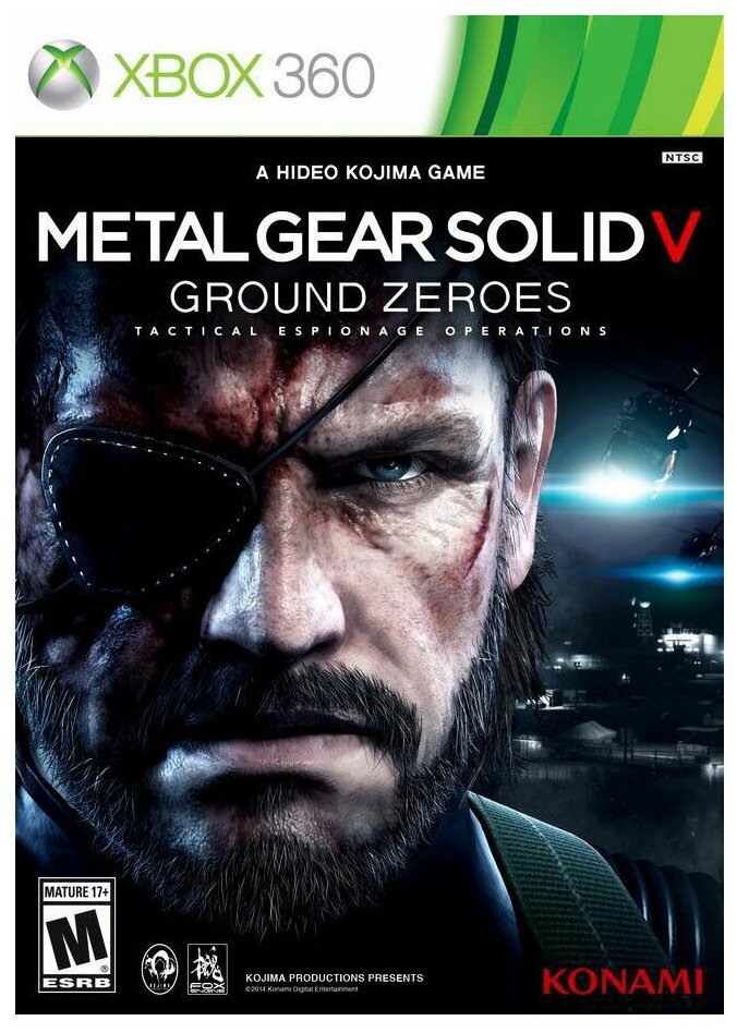 Metal Gear Solid V: Ground Zeroes Русские субтитры Видеоигра на диске Xbox 360