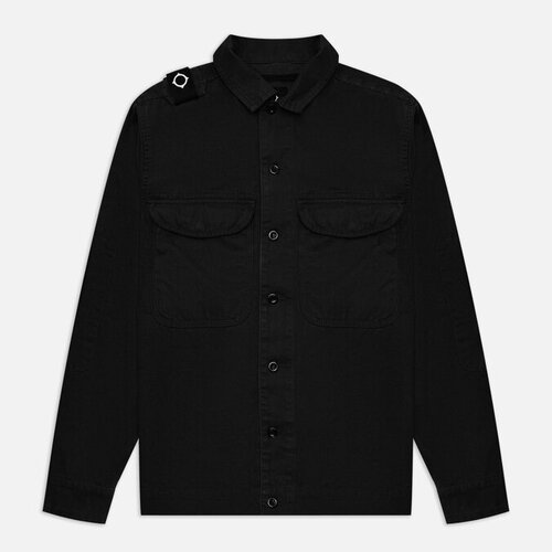 Мужская рубашка MA.Strum Two Pocket Overshirt чёрный, Размер L