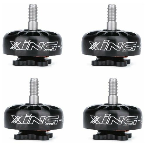 Мотор iFlight XING E PRO 2306 2450KV 2-6S для FPV комплект 4 шт 1pc iflight xing x2207 4 6s fpv nextgen motor unibell 1800 2450kv brushless motor with hardware set for rc drone racing part