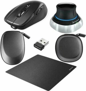 Беспроводная мышь 3Dconnexion SpaceMouse Wireless Kit 2, черный