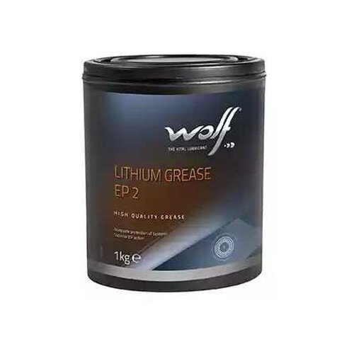 Смазка LITHIUM GREASE EP 2 1KG WOLF 8321597