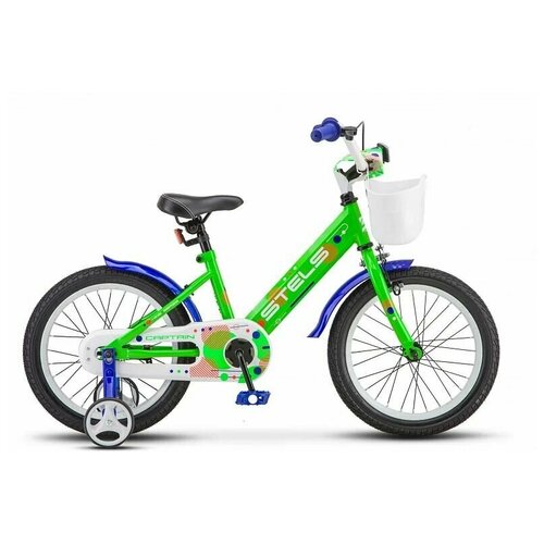 Велосипед Детский Captain 16 V010 95 Мятный цвет Велосипед для девочек и мальчиков с Дополнительными колесами 646800₽