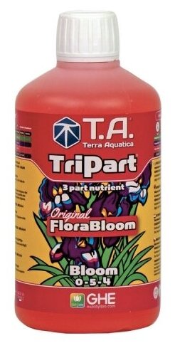 Удобрение Terra Aquatica TriPart Flora Bloom 0.5 л - фотография № 1