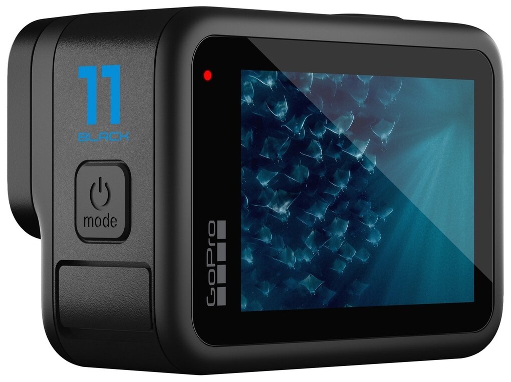 Экшн-камера GoPro HERO11 Black, 27.6МП, 5312x4648, 1720 мА·ч, черный - фотография № 7