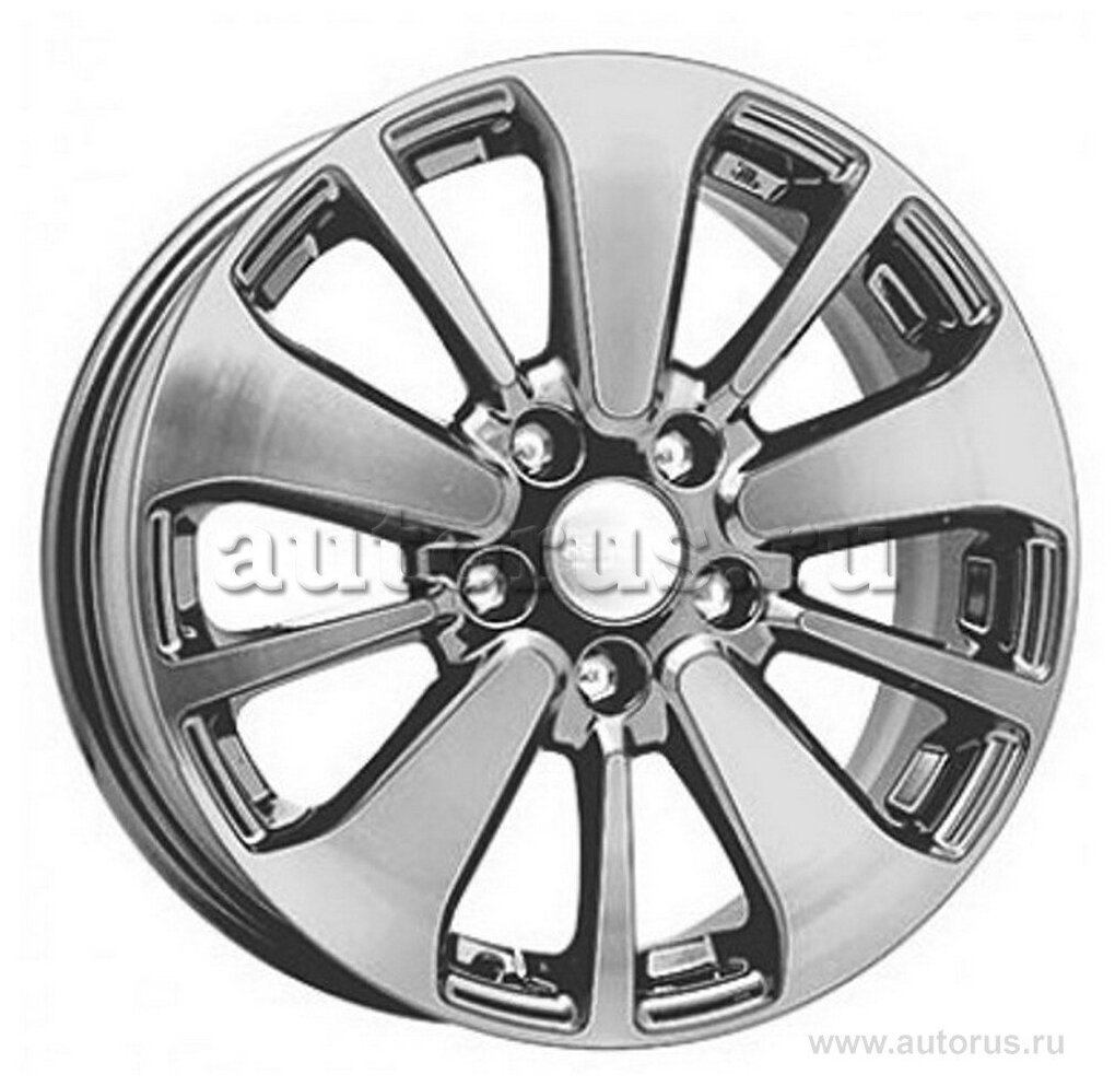 Диск литой r16 6.5j 5x114.3/67.1 et50 кик kc688 silver 74787