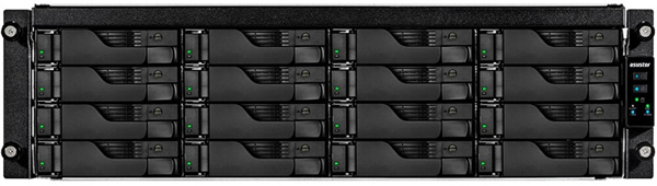 Система хранения данных ASUSTOR Сетевое хранилище 16BAY /Intel Xeon E-2224 3.4GHz up to 4.6GHz, 4GB SO-DIMM DDR4, noHDD(HDD, SSD) ; 90IX01B1-BW3S10