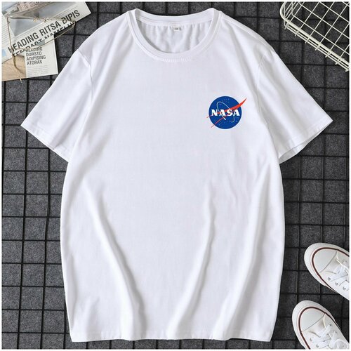 фото Футболка clim, размер 54, белый