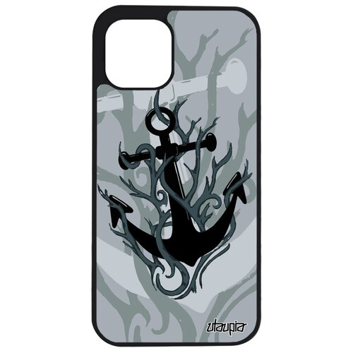 фото Чехол на смартфон apple iphone 12 pro max, "якорь" моряк океан utaupia