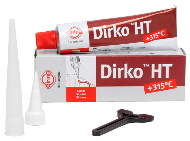 Герметик силиконовый красный Elring Dirko HT (70 мл)