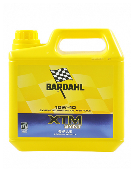 Масло моторное Bardahl XTM SYNTHETIC MOTO 10W-40 синтетическое 4 л 339049