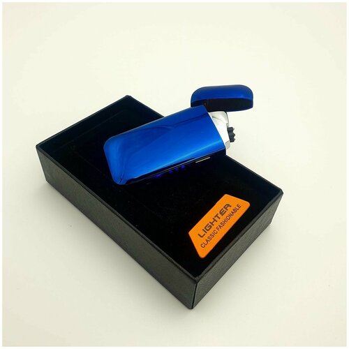 Зажигалка электрическая Luxlite T003 Blue USB для мужчин