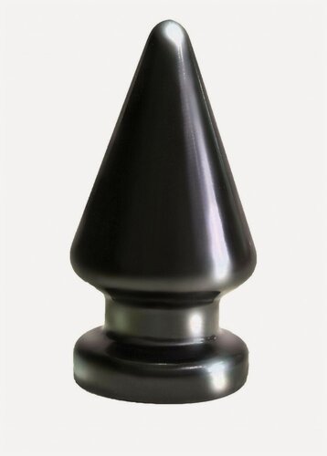 Изображение товара Lovetoy Анальная пробка крупного размера Magnum, D: 8.5 см, L: 18 см, черный