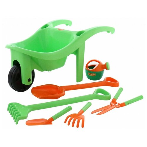 Набор для песка №607 с тачкой (63243) Полесье