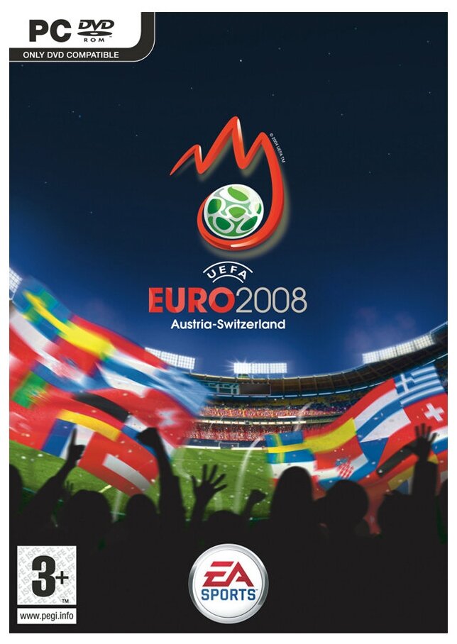 Игра для компьютера: UEFA Euro 2008 (Jewel диск)