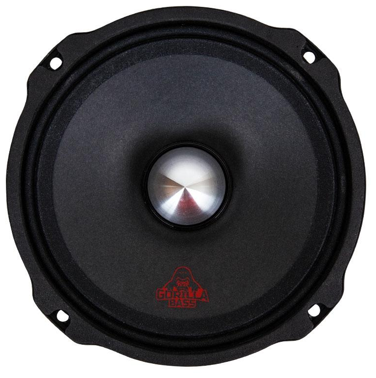 Колонки автомобильные Kicx Gorilla Bass MID M1 (без решетки) 300Вт 96.2дБ 4Ом 16см (6.5дюйм) (ком:1кол.) широкополосные однополосные