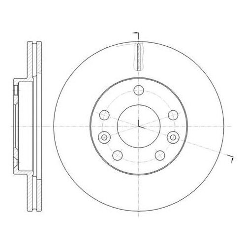 фото Тормозной диск roadhouse 61478.10 для renault duster road house