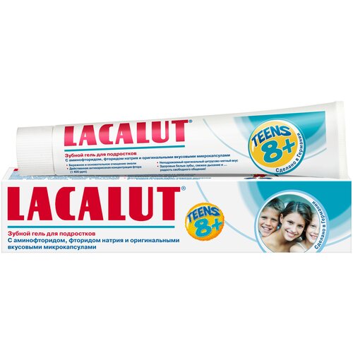 Купить LACALUT Teens 8+, зубной гель для подростков, 50 мл, Зубная паста