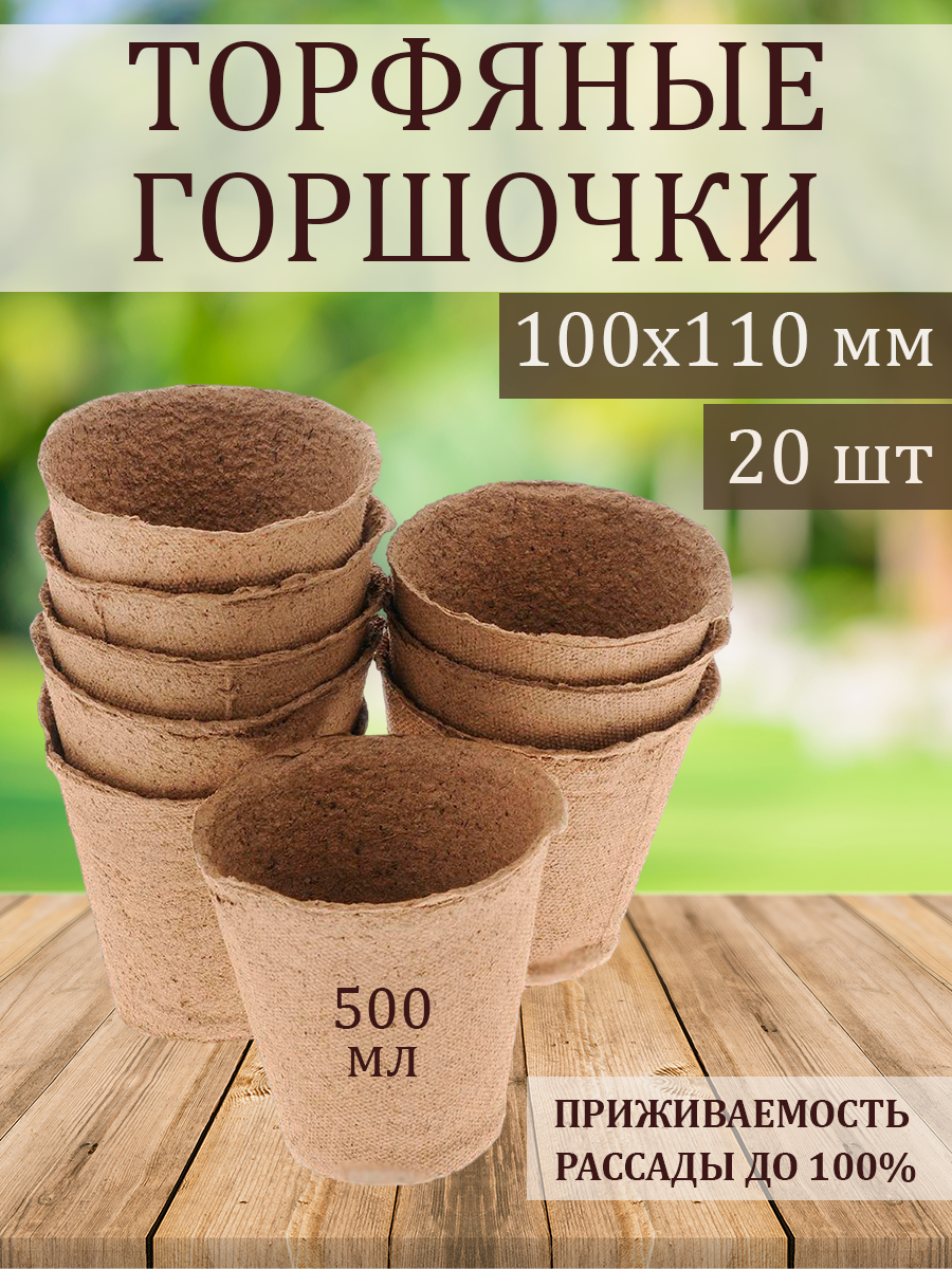 Торфяной горшок арт. НК031464